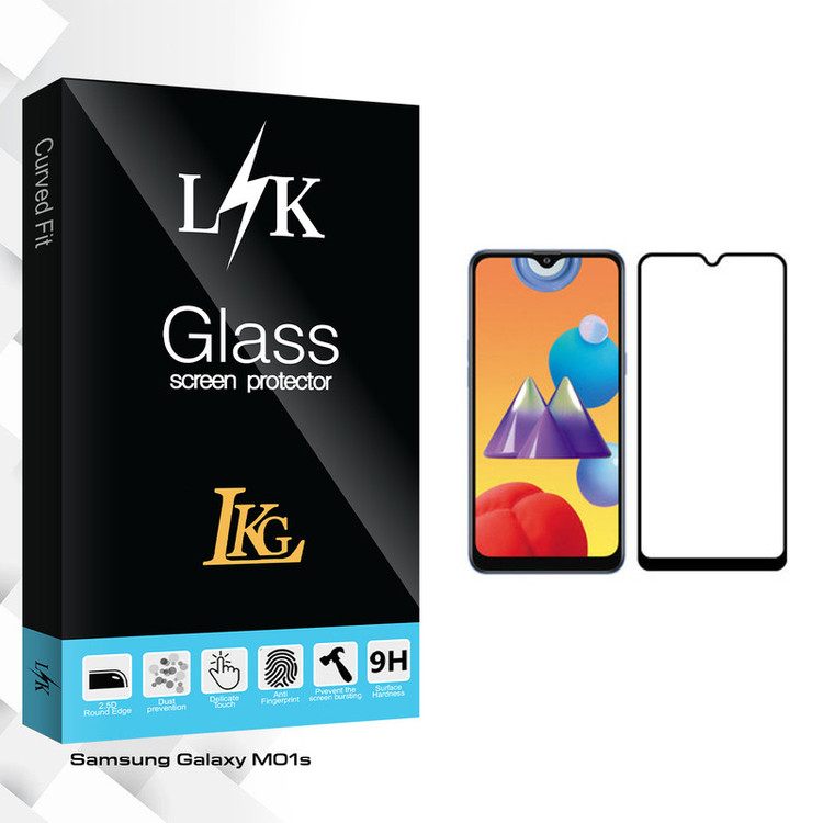 محافظ صفحه نمایش ال کا جی مدل LK Glass مناسب برای گوشی موبایل سامسونگ Galaxy M01s