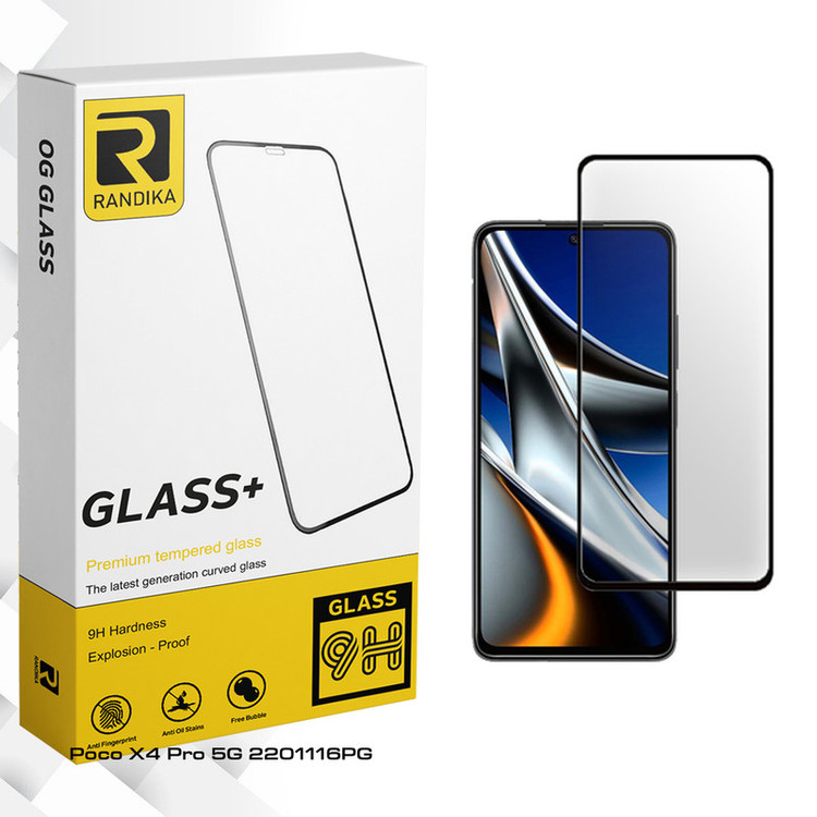 محافظ صفحه نمایش سرامیکی راندیکا مدل Randika Glass مناسب برای گوشی موبایل شیائومی Poco X4 Pro 5G 2201116PG