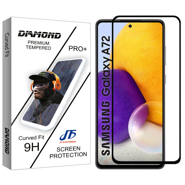 محافظ صفحه نمایش سرامیکی مات جی اف مدل Diamond glass مناسب برای گوشی موبایل سامسونگ Galaxy A72