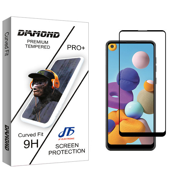 محافظ صفحه نمایش جی اف مدل Diamond glass مناسب برای گوشی موبایل سامسونگ Galaxy A21