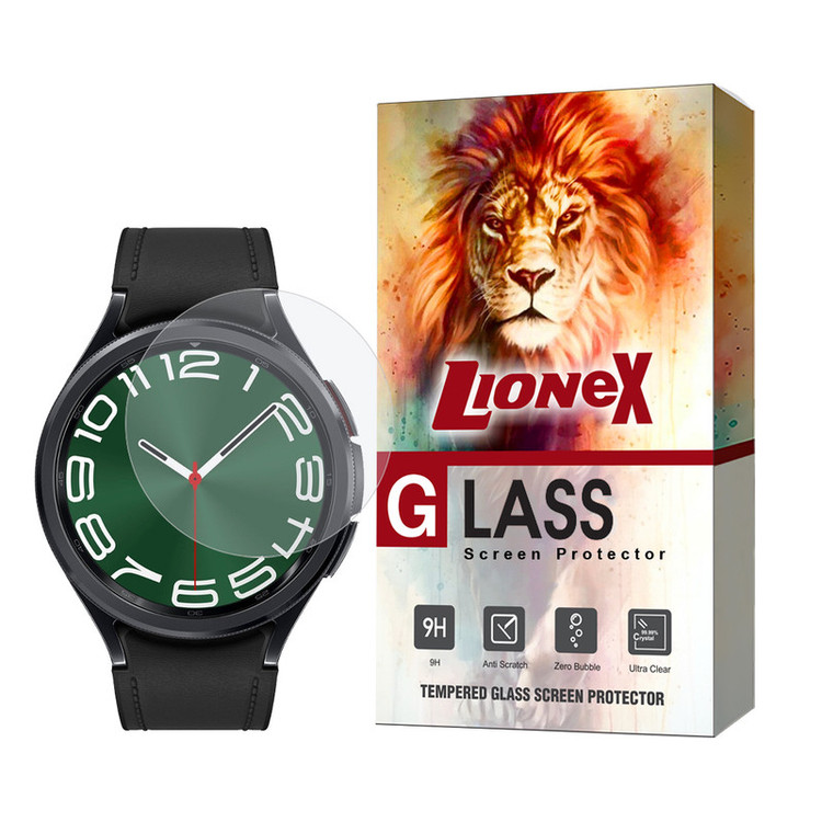 محافظ صفحه نمایش لایونکس مدل WATCHSAFE مناسب برای ساعت هوشمند سامسونگ Galaxy Watch 6 Classic 43 mm