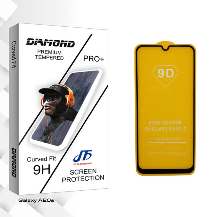 محافظ صفحه نمایش جی اف مدل Diamond glass مناسب برای گوشی موبایل سامسونگ Galaxy A20s