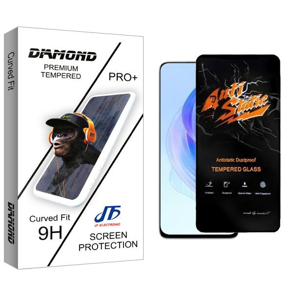 محافظ صفحه نمایش جی اف مدل Diamond Antistatic مناسب برای گوشی موبایل آنر X50i