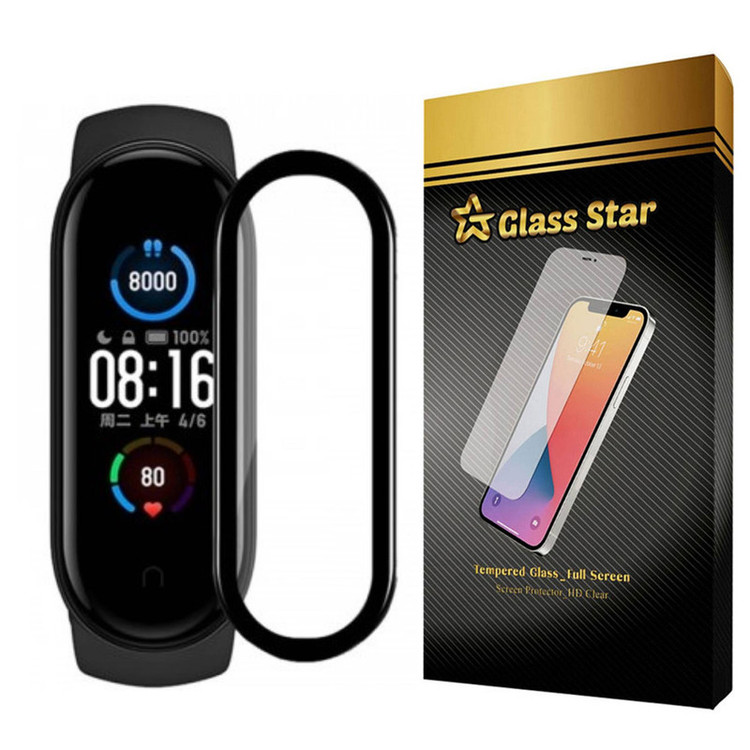 محافظ صفحه نمایش نانو گلس استار مدل PMGA مناسب برای ساعت هوشمند شیائومی Mi Band 7 Global