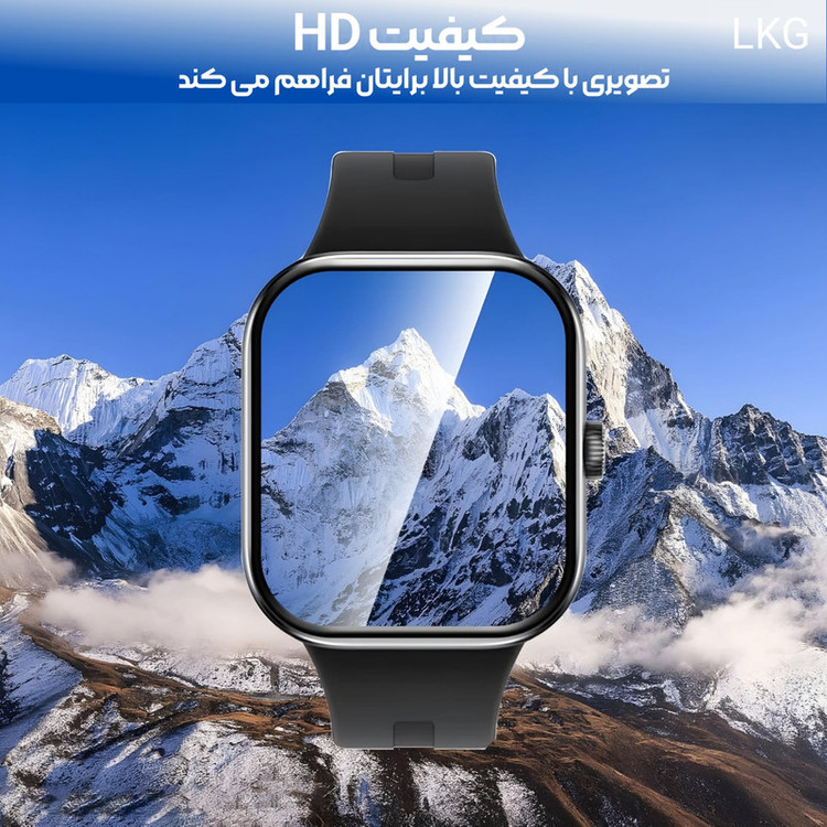 محافظ صفحه نمایش ساعت ال کا جی مدل PMMA مناسب برای ساعت هوشمند GS1 Pro