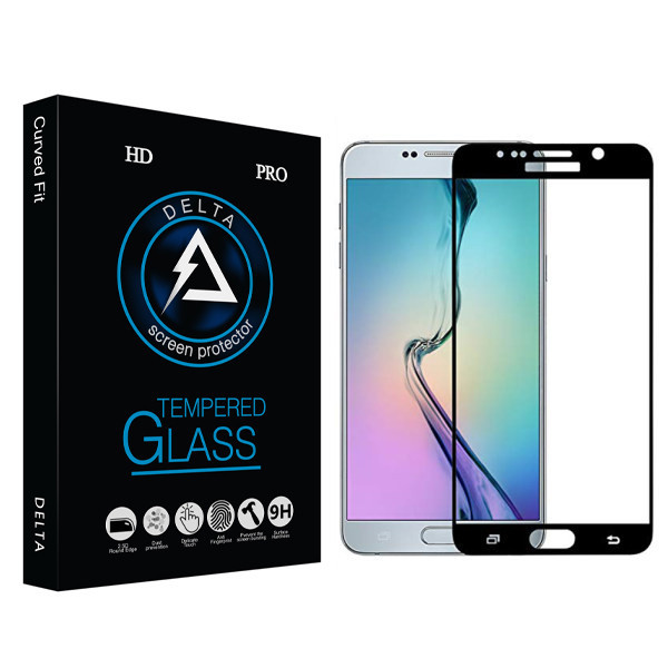 محافظ صفحه نمایش شیشه ای دلتا مدل HD مناسب برای گوشی موبایل سامسونگ Note 5