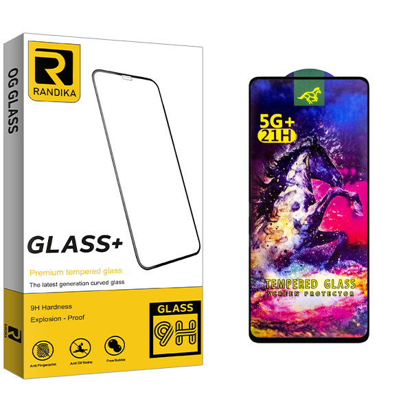 محافظ صفحه نمایش شیشه ای راندیکا مدل HORSE مناسب برای گوشی موبایل سامسونگ Galaxy M11