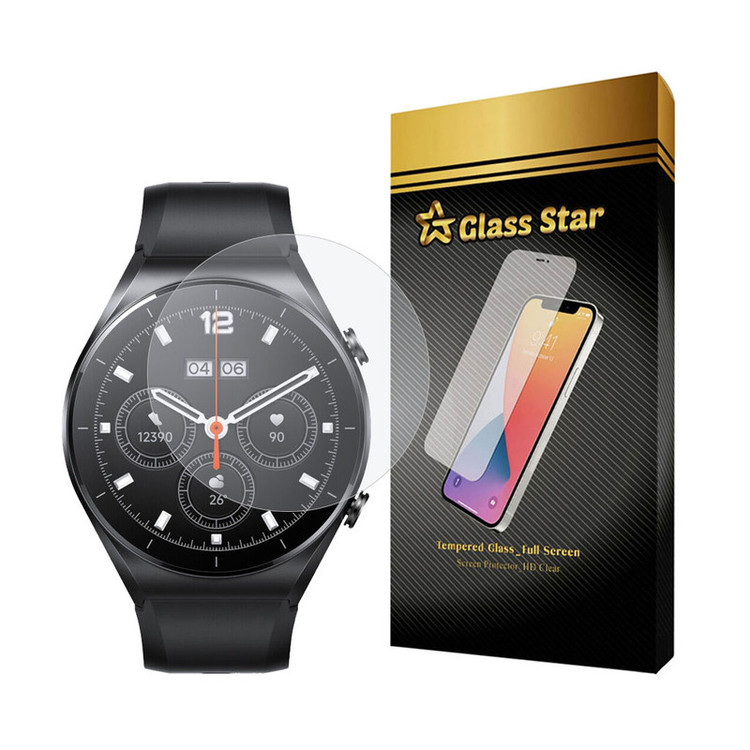 محافظ صفحه نمایش گلس استار مدل WATCHSAFS مناسب برای ساعت هوشمند شیائومی Watch S1 GL