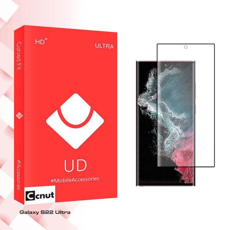 محافظ صفحه نمایش کوکونات مدل UD Curve مناسب برای گوشی موبایل سامسونگ Galaxy S22 Ultra