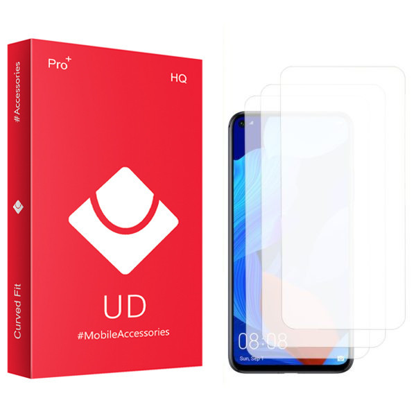 محافظ صفحه نمایش یو دی مدل HQ مناسب برای گوشی موبایل هوآوی Y9A بسته سه عددی