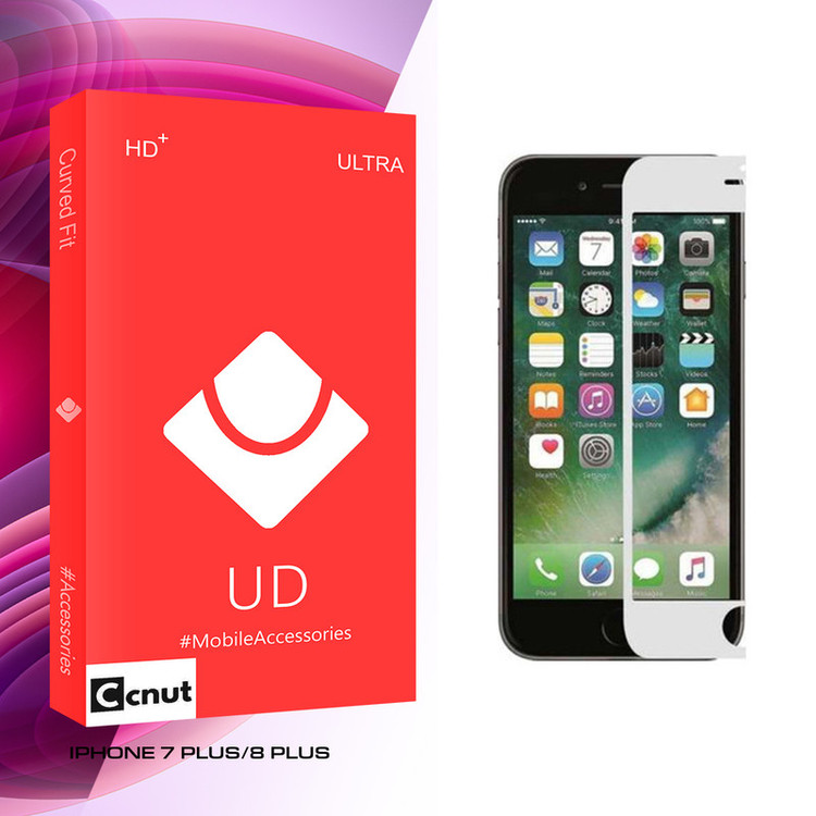 محافظ صفحه نمایش سرامیکی کوکونات مدل UD Glass مناسب برای گوشی موبایل اپل IPHONE 7 PLUS/8 PLUS