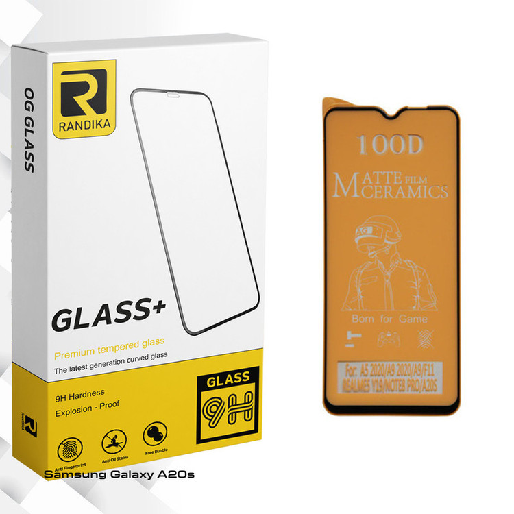 محافظ صفحه نمایش مات راندیکا مدل GLD مناسب برای گوشی موبایل سامسونگ Galaxy A20s
