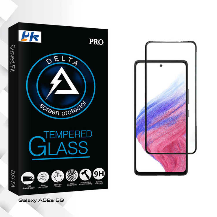 محافظ صفحه نمایش سرامیکی پی کی مدل Delta Glass مناسب برای گوشی موبایل سامسونگ Galaxy A52s 5G