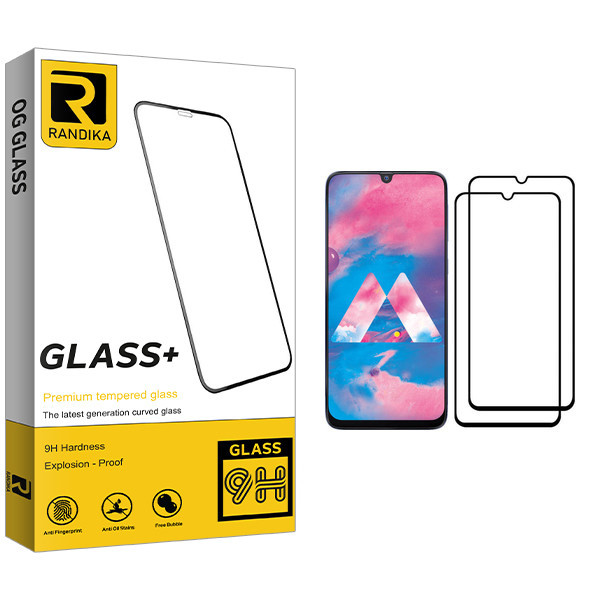 محافظ صفحه نمایش راندیکا مدل GLD مناسب برای گوشی موبایل سامسونگ Galaxy M30 بسته دو عددی