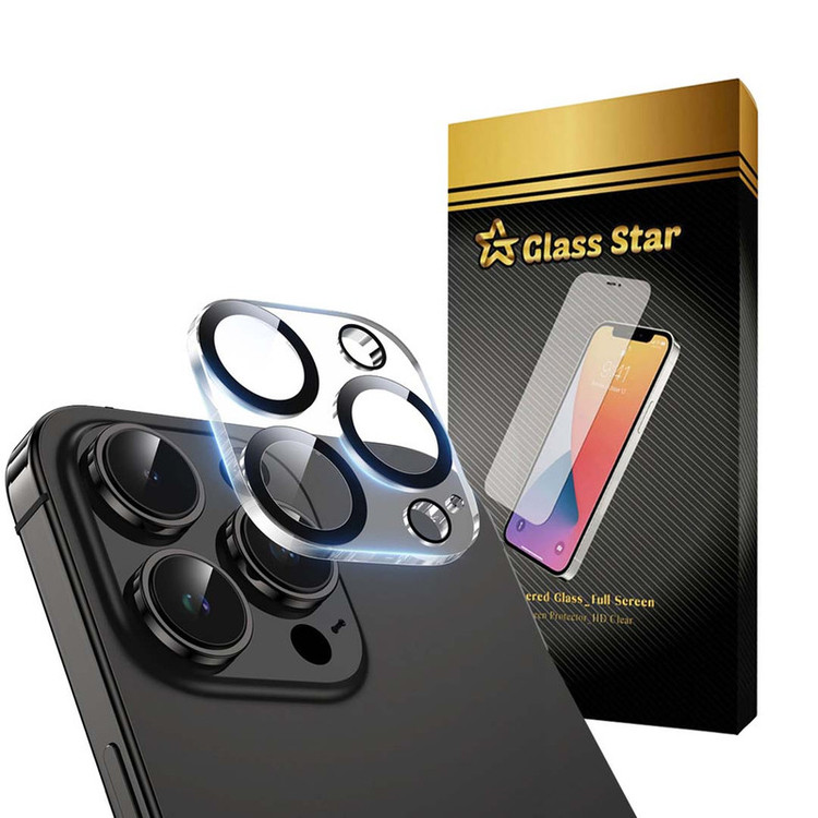 محافظ لنز دوربین گلس استار مدل 3DLNZSLGS مناسب برای گوشی موبایل اپل iPhone 12 Pro