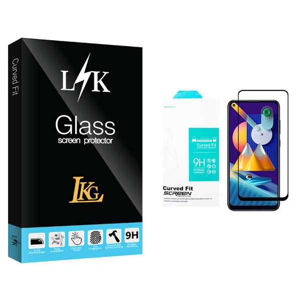 محافظ صفحه نمایش سرامیکی ال کا جی مدل LK Glass مناسب برای گوشی موبایل سامسونگ Galaxy M11