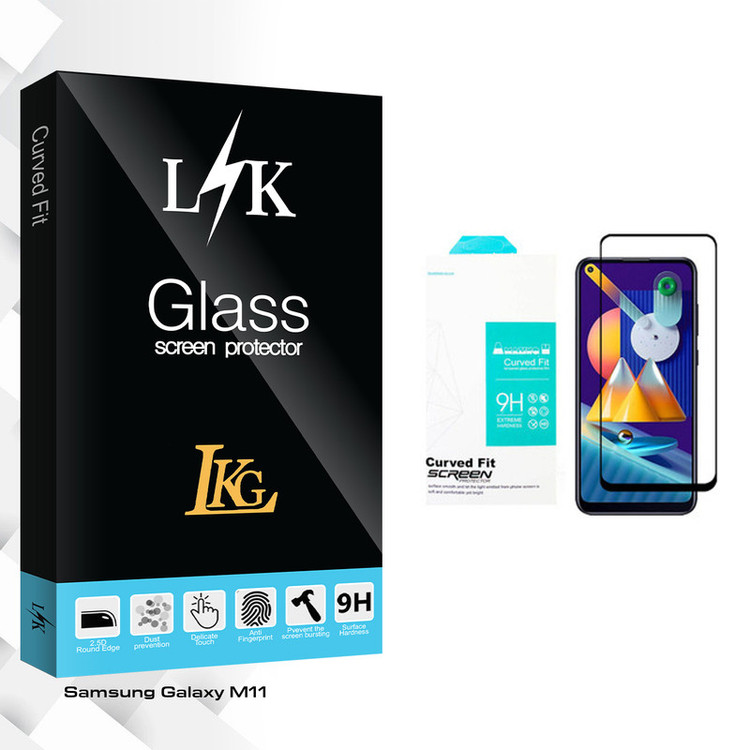 محافظ صفحه نمایش سرامیکی ال کا جی مدل LK Glass مناسب برای گوشی موبایل سامسونگ Galaxy M11