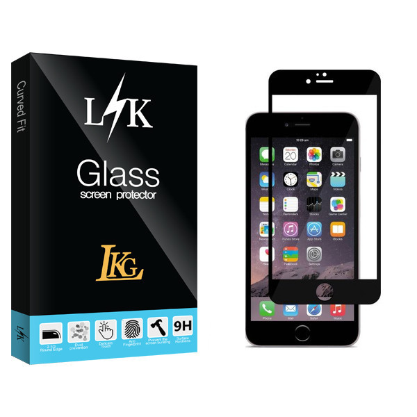 محافظ صفحه نمایش شیشه ای ال کا جی مدل LK Glass مناسب برای گوشی موبایل اپل iphone 6/6s
