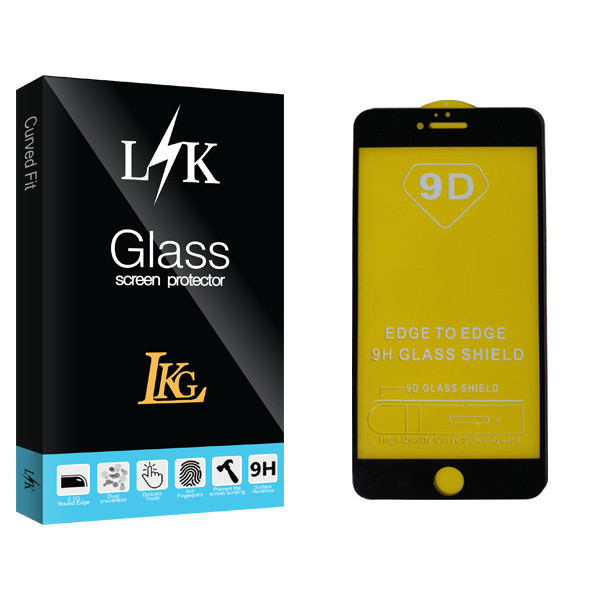 محافظ صفحه نمایش ال کا جی مدل LK Glass مناسب برای گوشی موبایل اپلIphone 6 plus