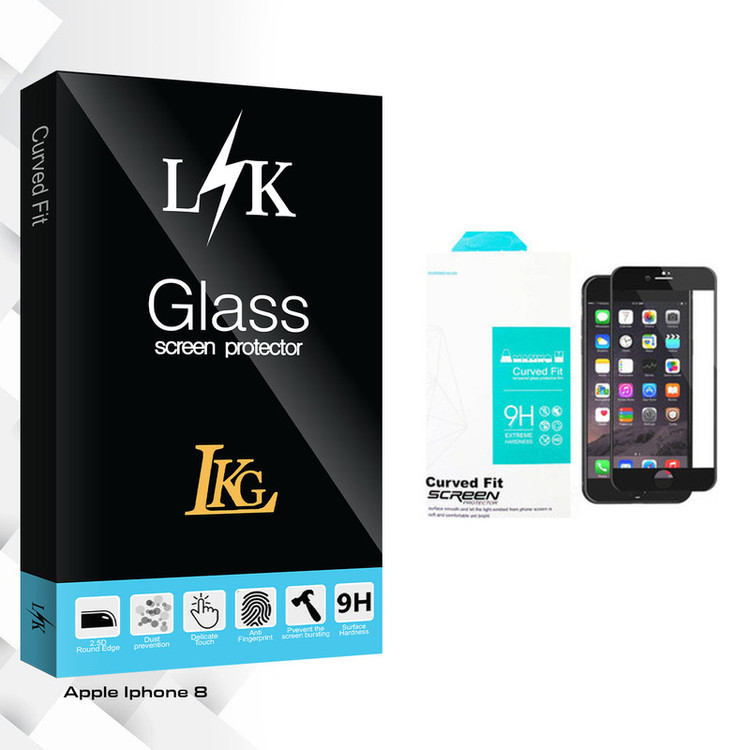محافظ صفحه نمایش سرامیکی ال کا جی مدل LK Glass مناسب برای گوشی موبایل اپل Iphone 8