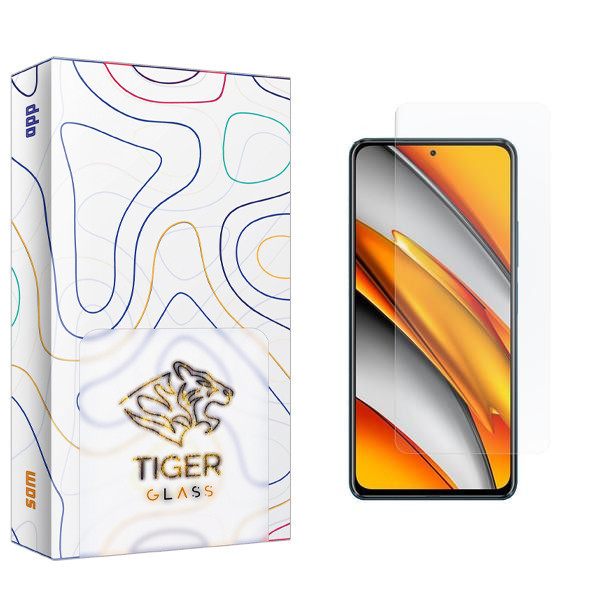 محافظ صفحه نمایش تایگر گلس مدل SAM2 مناسب برای گوشی موبایل شیائومی Poco F3