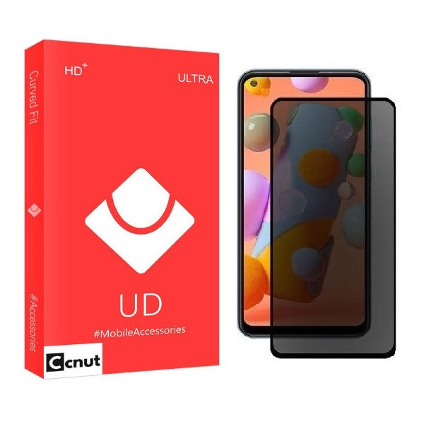 محافظ صفحه نمایش حریم شخصی کوکونات مدل PRV مناسب برای گوشی موبایل سامسونگ Galaxy A21s