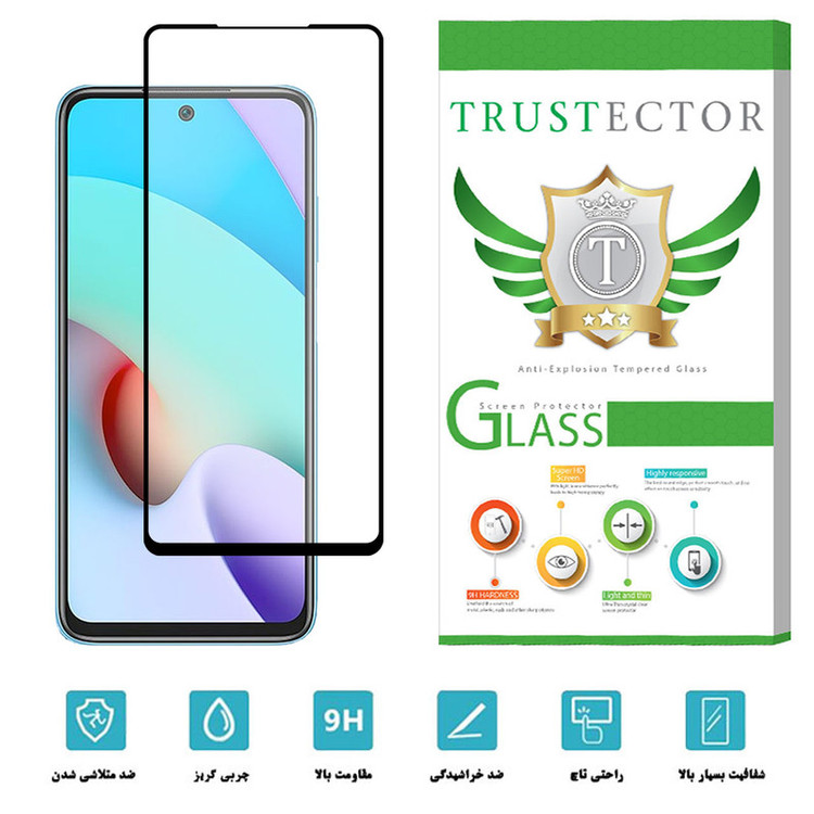 محافظ صفحه نمایش سرامیکی تراستکتور مدل CMA-T مناسب برای گوشی موبایل شیائومی Redmi 10 Prime