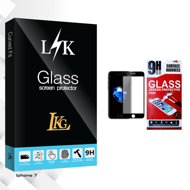 محافظ صفحه نمایش مات ال کا جی مدل LK Glass مناسب برای گوشی موبایل اپل iPhone 7