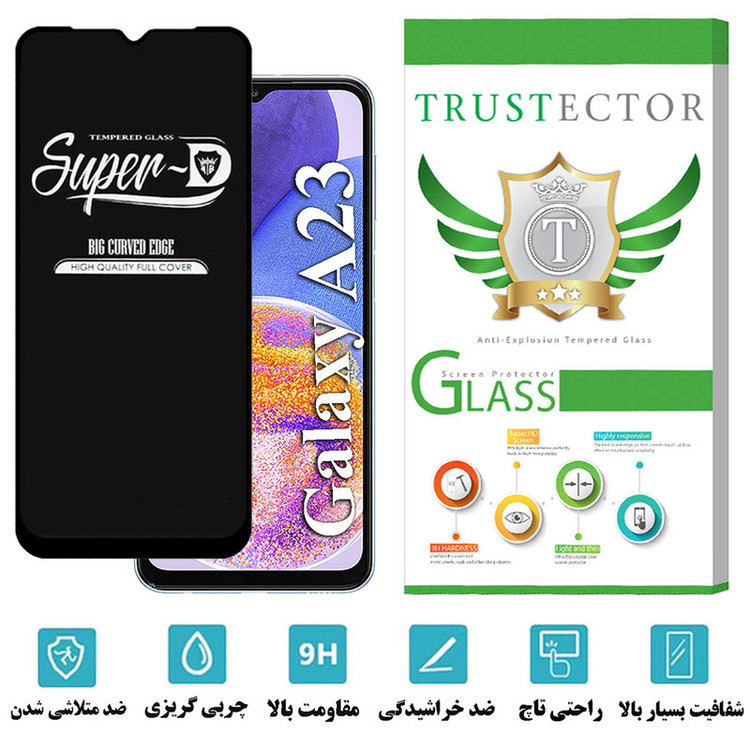 محافظ صفحه نمایش تراستکتور مدل SUTA مناسب برای گوشی موبایل سامسونگ Galaxy A23 4G