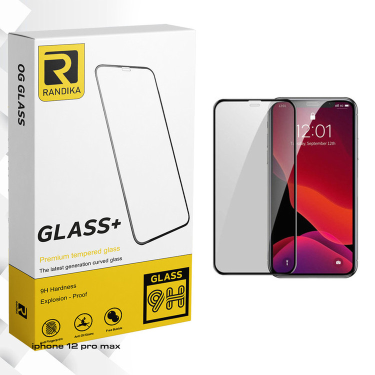 محافظ صفحه نمایش سرامیکی راندیکا مدل GLD مناسب برای گوشی موبایل اپل iPhone 12 Pro Max