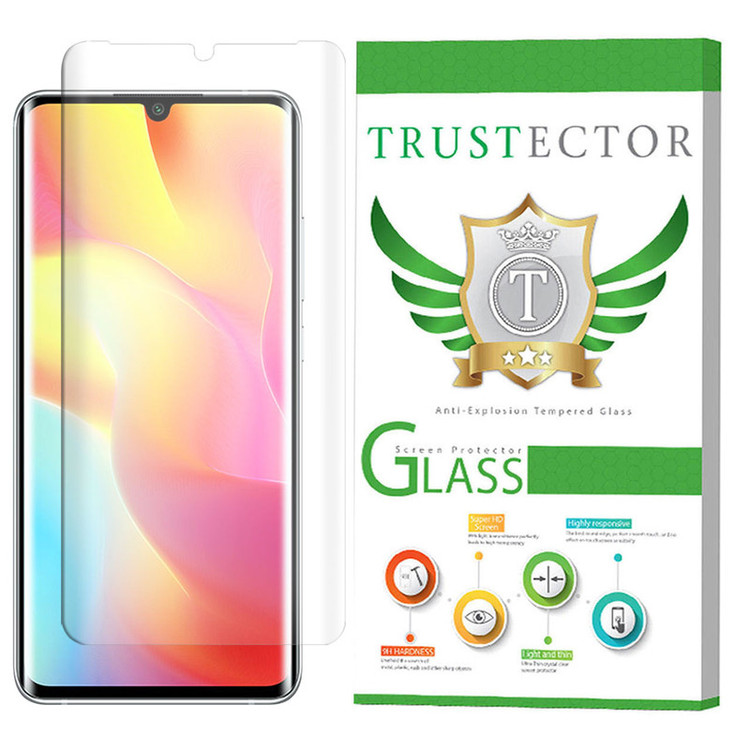 محافظ صفحه نمایش یووی لایت تراستکتور مدل UVT مناسب برای گوشی موبایل شیائومی Mi Note 10 Lite