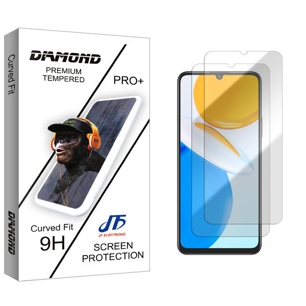 محافظ صفحه نمایش شیشه ای جی اف مدل Diamond GlassMIX2106 مناسب برای گوشی موبایل آنر X7 بسته دو عددی