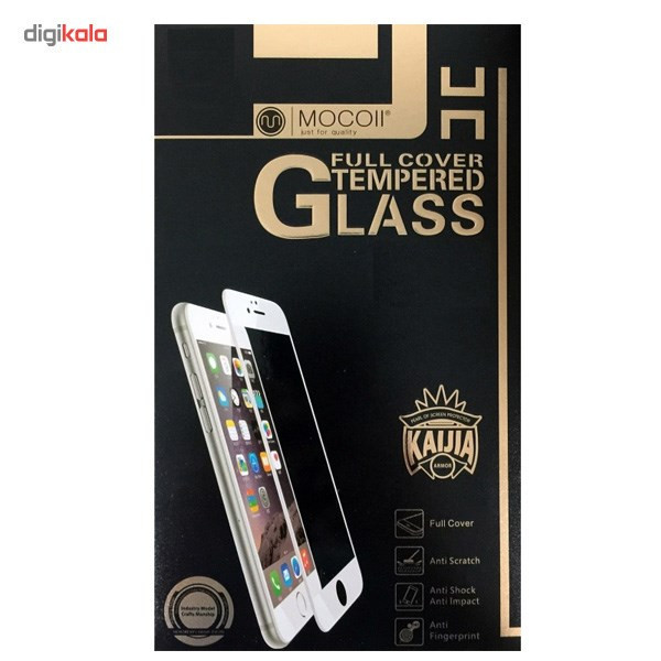 محافظ صفحه نمایش موکول مدل Full Cover Tempered Glass مناسب برای آیفون 7