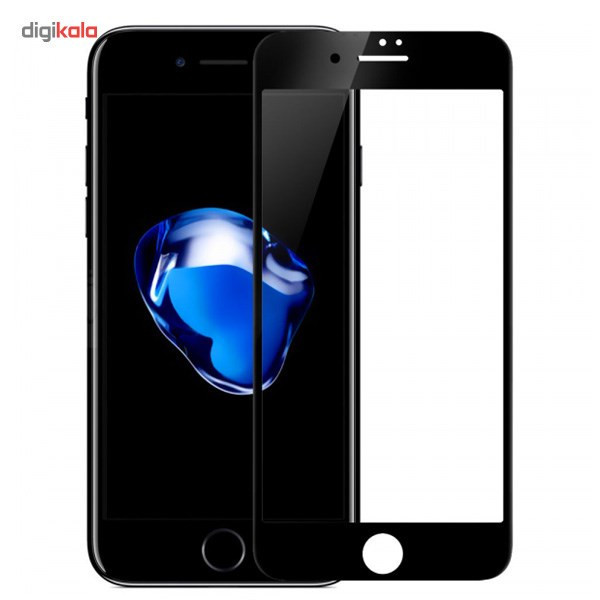 محافظ صفحه نمایش موکول مدل Full Cover Tempered Glass مناسب برای آیفون 7