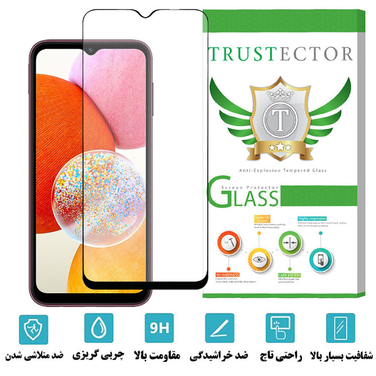 محافظ صفحه نمایش سرامیکی مات تراستکتور مدل MCERAMT مناسب برای گوشی موبایل سامسونگ Galaxy A14 4G