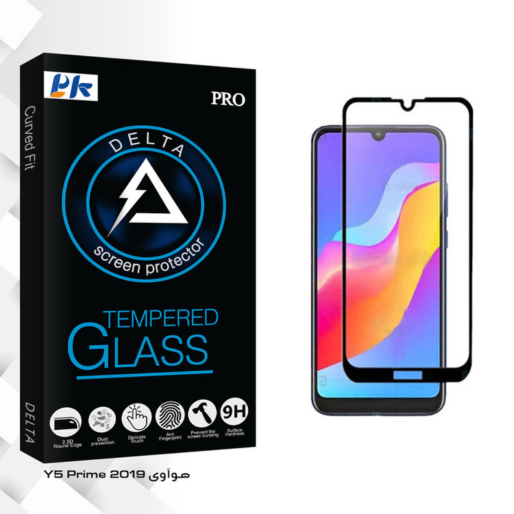 محافظ صفحه نمایش پی کی مدل Delta Glass مناسب برای گوشی موبایل هوآوی Y5 Prime 2019