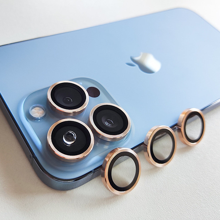 محافظ لنز دوربین مدل رینگی مناسب برای گوشی موبایل اپل iphone 13 pro/13 promax