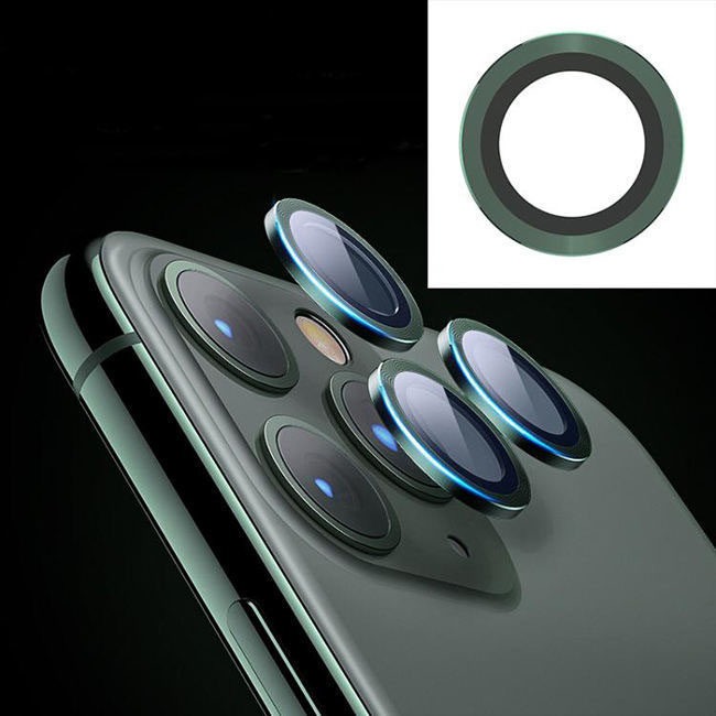 محافظ لنز دوربین مدل رینگی مناسب برای گوشی موبایل اپل Iphone 11 pro/ 11 pro max