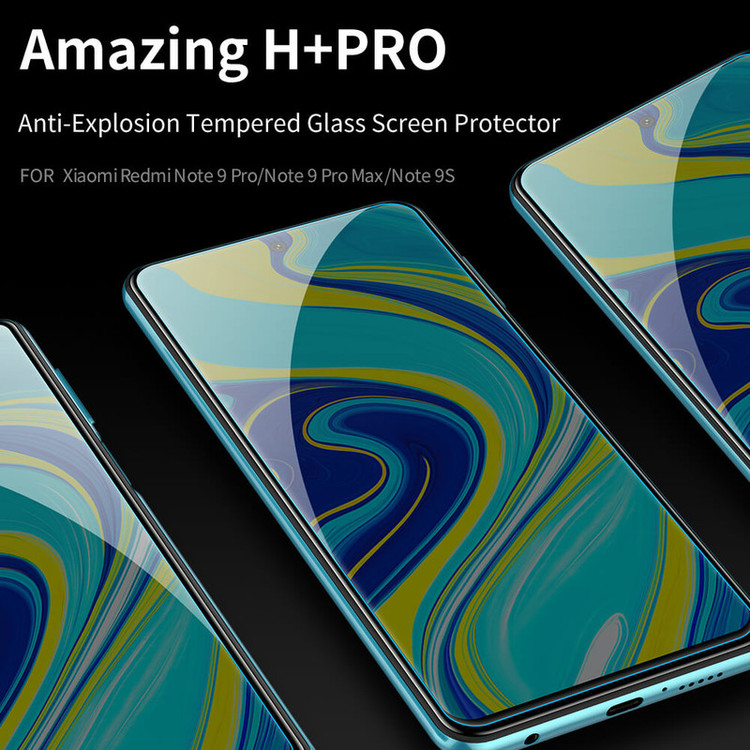 محافظ صفحه نمایش و پشت گوشی مدل RA-08 مناسب برای گوشی موبایل شیائومی Redmi note 9s/9 pro/pro max به همراه محافظ لنز دوربین