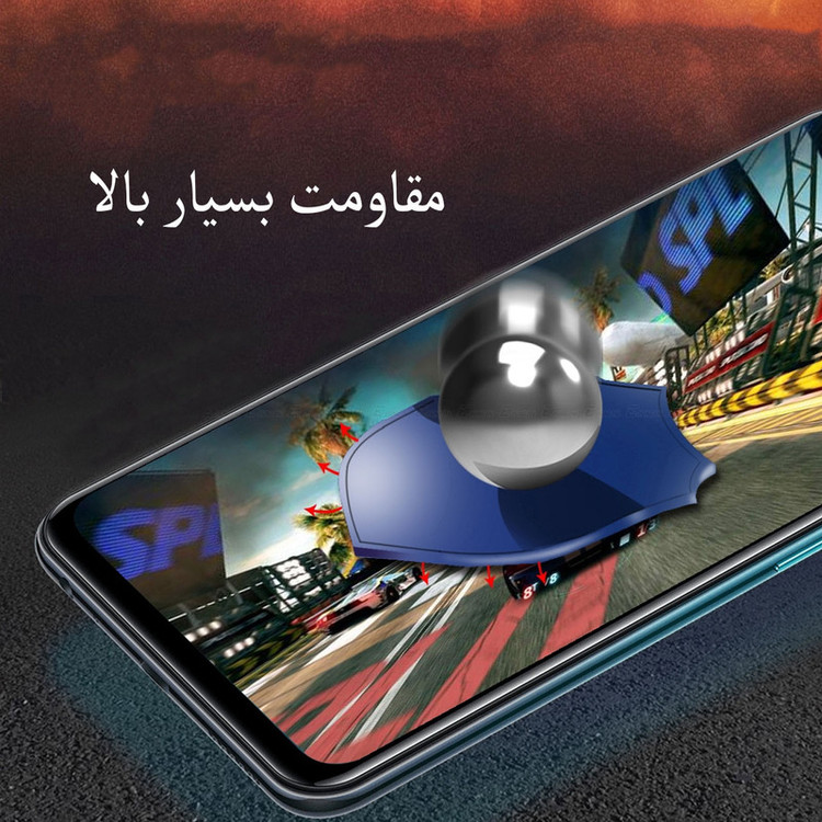 محافظ صفحه نمایش مدل FCG مناسب برای گوشی موبایل شیائومی Poco M3 بسته دو عددی