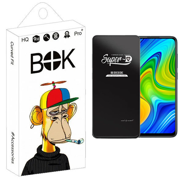 محافظ صفحه نمایش بوک مدل Transparent SuperD مناسب برای گوشی موبایل شیائومی Redmi Note 9T 5G