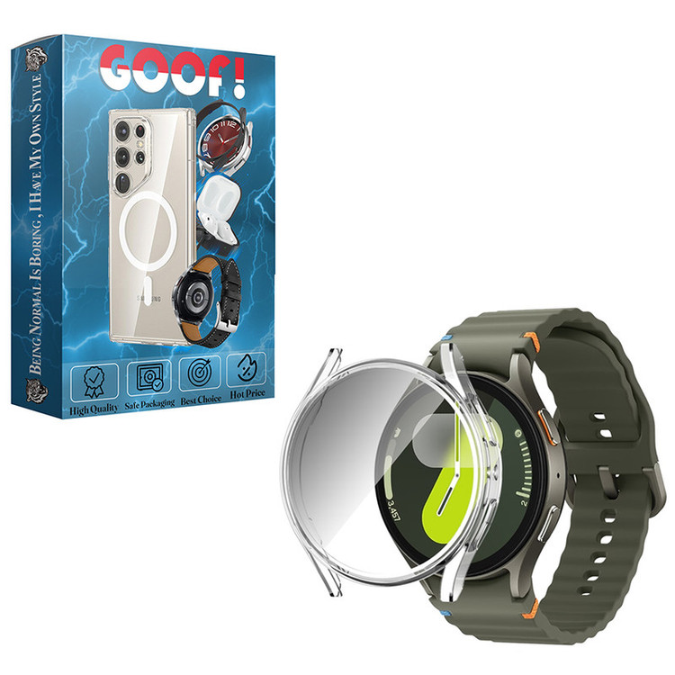 کاور گوف مدل Protector-GL مناسب برای ساعت هوشمند سامسونگ Galaxy Watch 7 44mm به همراه محافظ صفحه نمایش