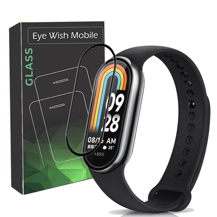 محافظ صفحه نمایش آی ویش مدل PMMA مناسب برای ساعت هوشمند شیائومی Mi Band 8 / Mi Band 9