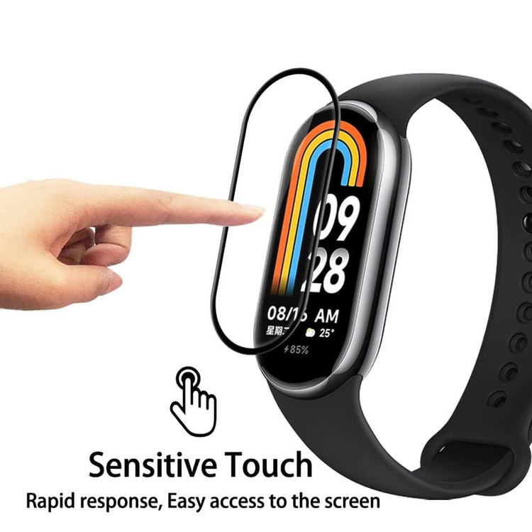 محافظ صفحه نمایش آی ویش مدل PMMA مناسب برای ساعت هوشمند شیائومی Mi Band 8 / Mi Band 9