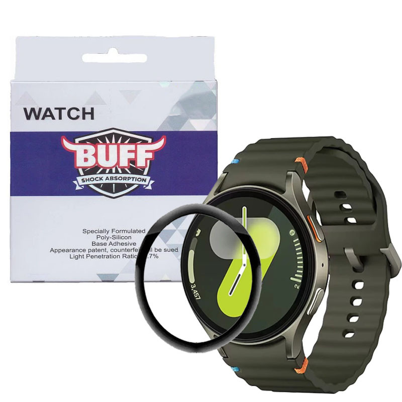 محافظ صفحه نمایش بوف مدل Full glue مناسب برای ساعت هوشمند سامسونگ Galaxy Watch 7 44mm