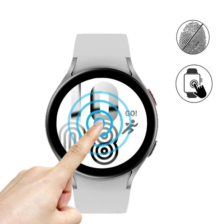 محافظ صفحه نمایش بوف مدل Full glue مناسب برای ساعت هوشمند سامسونگ Galaxy Watch 7 44mm