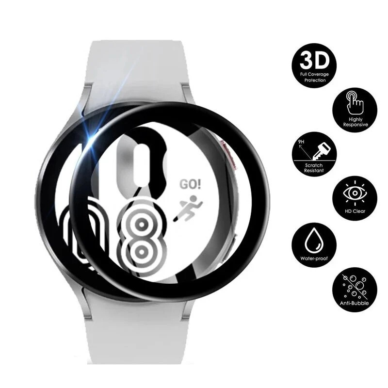 محافظ صفحه نمایش بوف مدل Full glue مناسب برای ساعت هوشمند سامسونگ Galaxy Watch 7 44mm