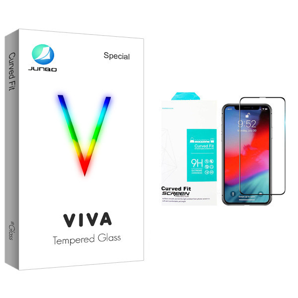 محافظ صفحه نمایش سرامیکی مات جانبو مدل Viva Glass مناسب برای گوشی موبایل اپل Iphone Xs/ 11pro