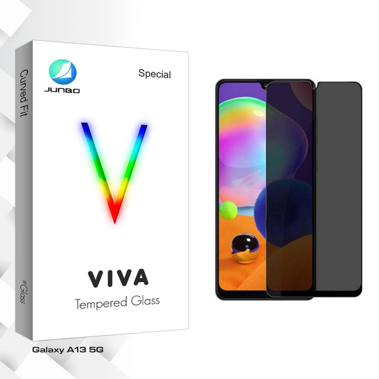 محافظ صفحه نمایش حریم شخصی جانبو مدل Viva Glass مناسب برای گوشی موبایل سامسونگ Galaxy A13 5G