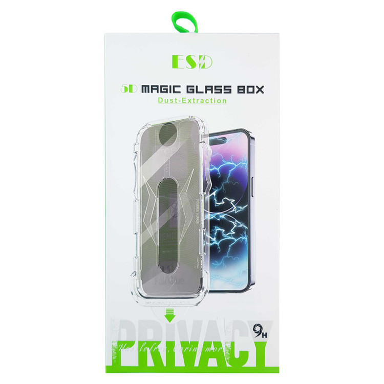 محافظ صفحه نمایش حریم شخصی ای اس دی مدل Magic Glass Box مناسب برای گوشی موبایل اپل iPhone 13 Pro Max